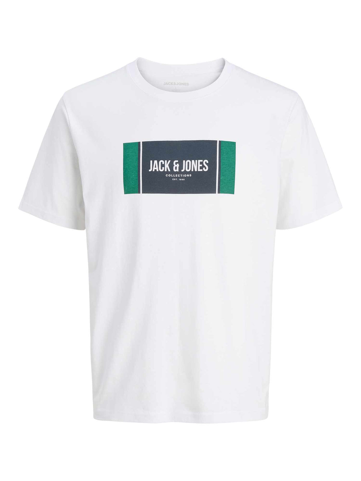 JACK & JONES Тениска JJHAYATO TEE SS CREW NECK BTS LN