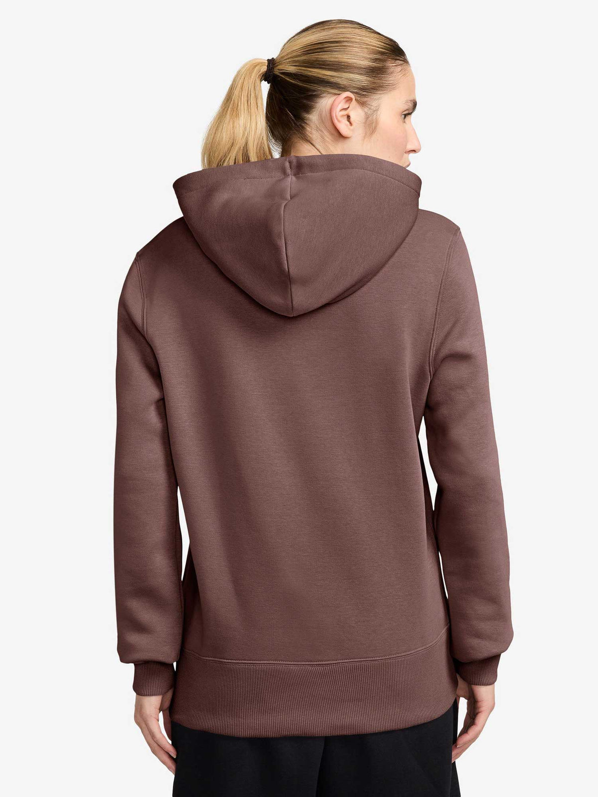 NIKE Суитшърт W NSW PHNX FLC STD PO LOGO HDY