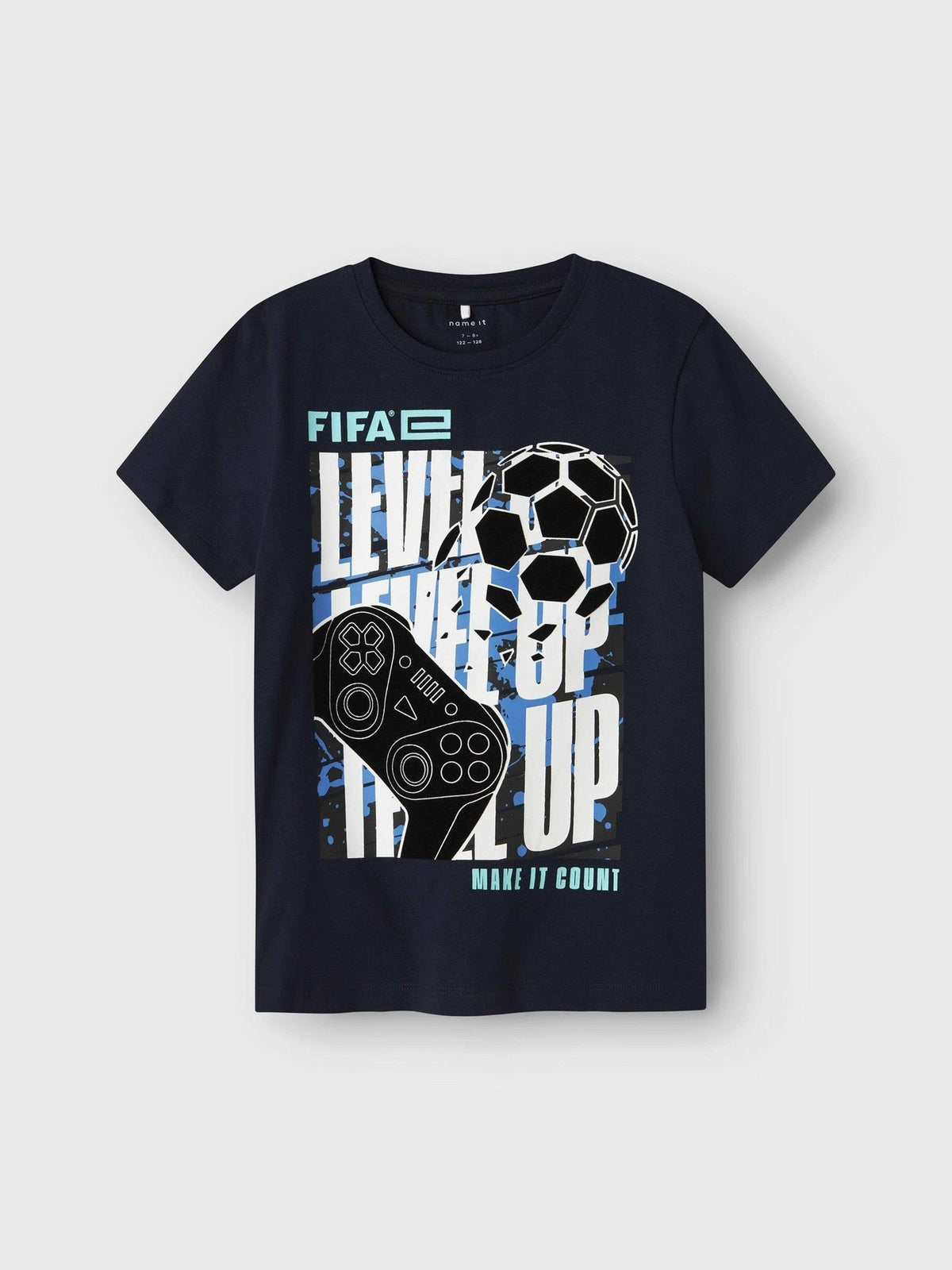 NAME IT Тениска NKMADIAN FIFAE SS TOP BOX VDE